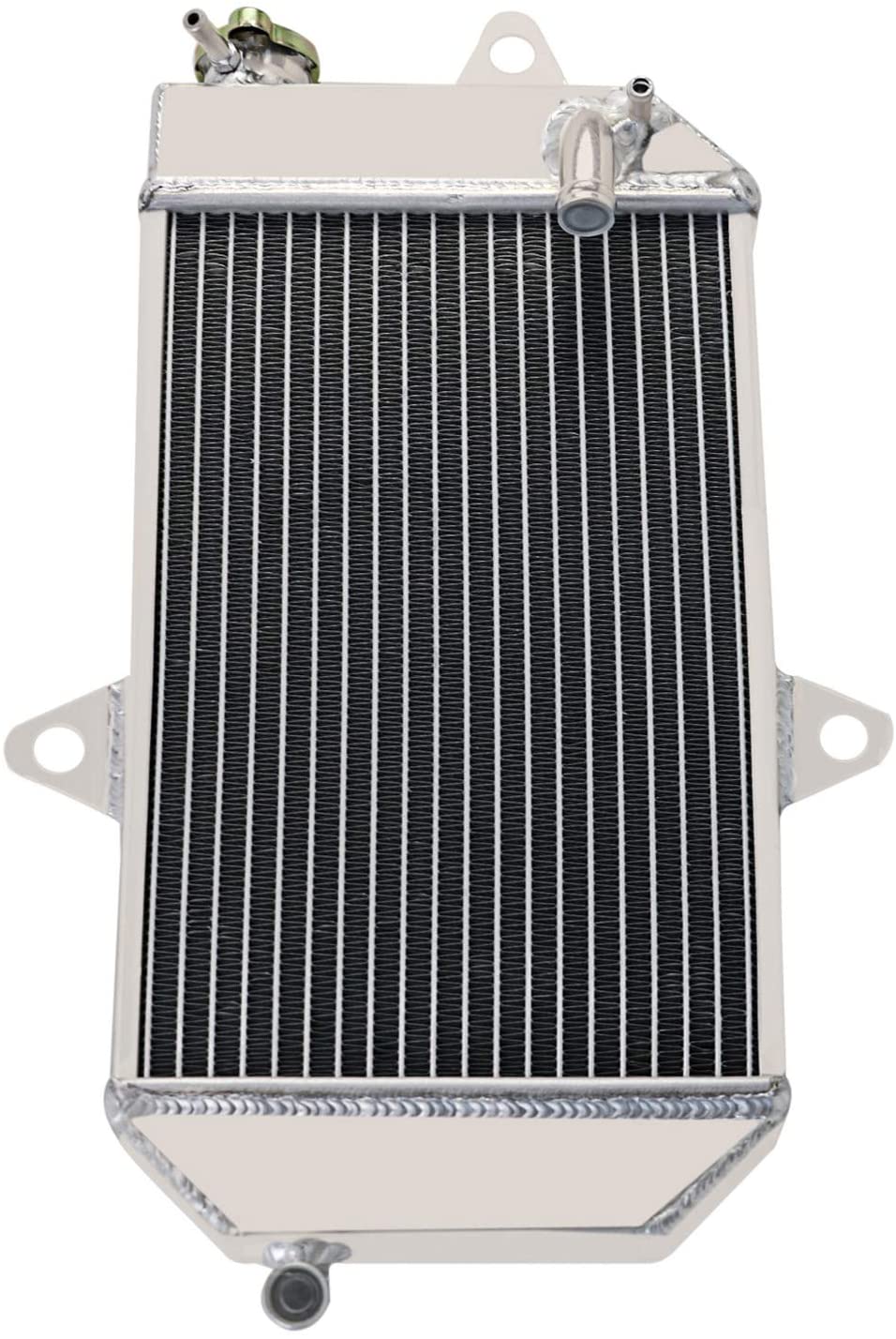 ALLOYWORKS 2 Row Core All Aluminum ATV Radiator For 1987-2007 Yamaha Banshee YFZ350 YFZ 350