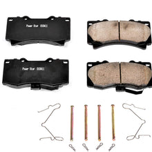 Power Stop 17-1119, Z17 Front Ceramic Brake Pads with Hardware