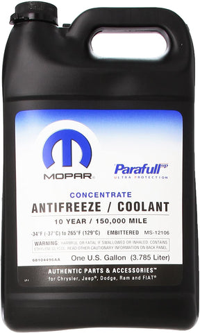 Genuine Fiat Fluid 68104496AA Concentrate Anti-Freeze - 1 Gallon