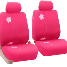 TLH Floral Seat Covers Front, Airbag Compatibal, Pink Color-Universal Fit for Cars, Auto, Trucks, SUV