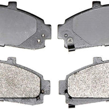 ACDelco 14D652M Advantage Semi-Metallic Front Disc Brake Pad Set with Wear Sensor