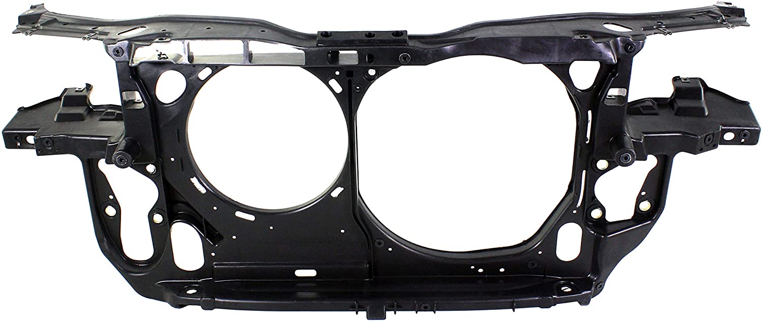 Radiator Support Assembly Compatible with 2001-2005 Volkswagen Passat Black Plastic 1.8/2.0L Eng New Body Style