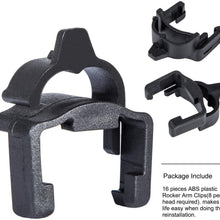 Rocker Arm Retainer Clip For Ford Powerstroke Diesel 6.0L 2003-2010 F250 F350 F450 F550 Replaces OE# W302193 - Set of 16