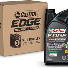 Castrol 03084C Edge 5W-30 Advanced Full Synthetic Motor Oil, 5 Quart