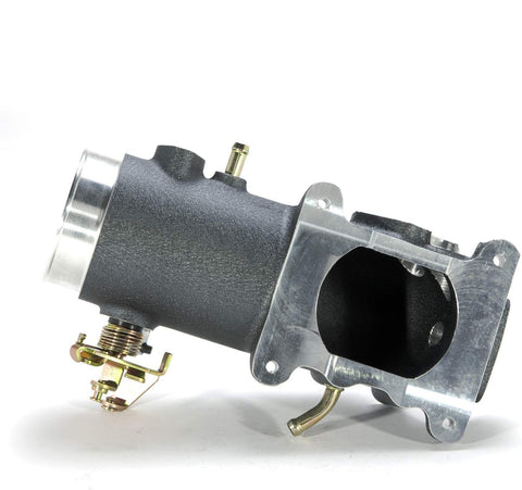 BBK 1780 78mm Throttle Intake - High Flow Power Plus Series for Ford Mustang GT 4.6L 2V - Charcoal Finish