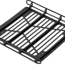 KUIDAMOS Metal 1/10 RC Luggage Rack RC Car Luggage Rack Luggage Rack Perfect for Maximizing Vehicle Storage Space