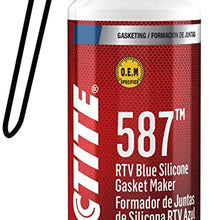 Loctite 598 RTV High Performance Silicone, Black, 190 ml