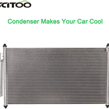 SCITOO SCITOO AC A/C Condenser Compatible with 2012 2013 2014 2015 Honda Civic 3965