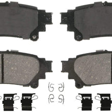 Wagner QuickStop ZD1391 Ceramic Disc Pad Set, Rear