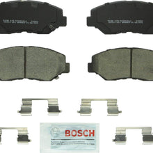 Bosch BC914 QuietCast Premium Ceramic Disc Brake Pad Set For: Acura ILX; Honda Accord, Civic, CR-V, Element, Fit, Front