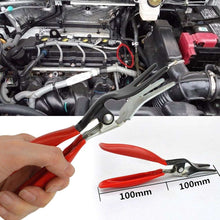Car Hose Removal Plier Tool - Angled Auto Fuel and Vacuum Line Tube Hose Remover - Separator Pliers Pipe Repairing Tool -