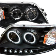 Spyder Auto PRO-YD-FF15097-1P-CCFL-SM Ford F150/Expedition Smoke CCFL LED Projector Headlight with Replaceable LEDs