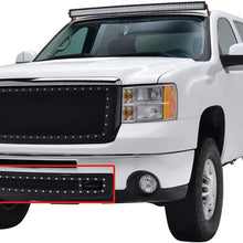 Paramount Restyling 46-0726 Evolution Black Stainless Steel Wire Mesh Packaged Bumper Grille, 1 Piece