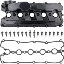 A-Premium Engine Valve Cover with Gasket & Bolts Compatible with Volkswagen Beetle 2006-2010 Golf 2010-2014 2005-2014 Passat 2012-2014 2.5L Gas
