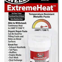 J-B Weld 37901 6 Pack 3 oz. Extreme Heat Temperature Resistant Metallic Paste