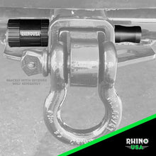 Rhino USA Trailer Hitch Lock - Patent Pending 5/8" Locking Receiver Pin for Class III IV Hitches - Weatherproof Anti-Theft Lockable Pin with Dust, Mud & Gunk Protection - Used to Tow Truck, Boat, Bike