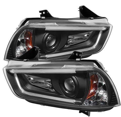 Spyder Auto 5074188 Projector Style Headlights Black/Clear