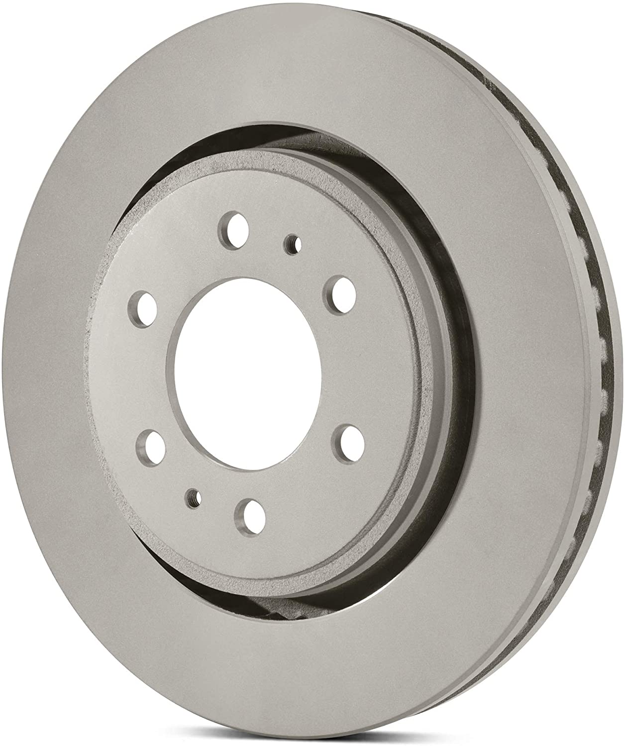 Goodyear Brakes 2126076GY Premium AntiOx Coated Front Brake Rotor Automotive Vehicle Replacement Part for for Select Sedan Cars