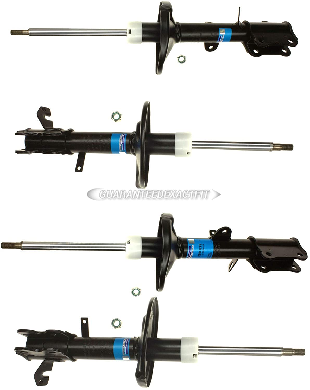 For Geo Chevy Prizm Toyota Corolla 1993-2002 Sachs Front Rear Shocks Struts - BuyAutoParts 77-648276M New