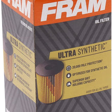 FRAM Automotive Ultra Synthetic Replacement Oil Filter, Designed for Synthetic Oil Changes That Last Up to 20K Miles, XG10415 (Pack of 1)