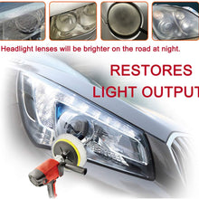 Headlight Restoration Polishing kit, Headlamp Brightener, LuDuo