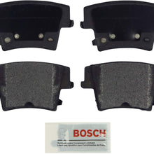 Bosch BE1057A Blue Disc Brake Pad Set for Select Chrysler 300 and Dodge Challenger, Charger, and Magnum - REAR