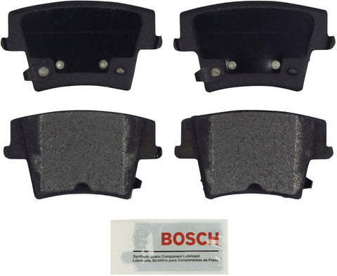 Bosch BE1057A Blue Disc Brake Pad Set for Select Chrysler 300 and Dodge Challenger, Charger, and Magnum - REAR