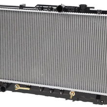 OE Style All Aluminum Core 2300 Replacement Cooling Radiator Replacement for Mitsubishi Galant 2.4L AT 99-02