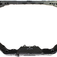 Radiator Support Assembly Compatible with 2007-2009 Honda CR-V Black Steel