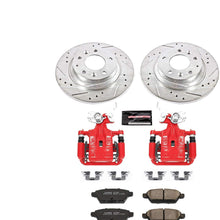 Power Stop KC2450 Rear Z23 Evolution Sport Performance Brake Kit with Caliper