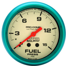 AUTO METER 4511 Ultra-Nite Fuel Pressure Gauge, 2-5/8" (66.7mm)