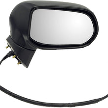 Dorman 955-1322 Passenger Side Power Door Mirror - Folding for Select Honda Models, Black