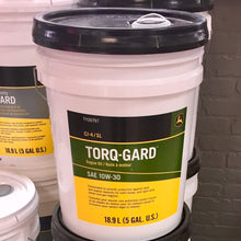 JOHN DEERE SAE 10W30 Torq-Gard Engine Oil 5 Gallon Bucket TY26797
