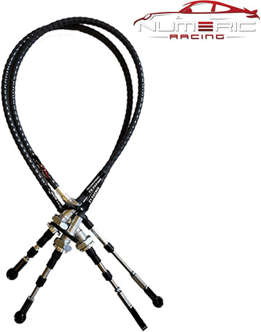 Numeric Racing Performance Shifter Cables Compatible with Porsche 981 Bulkhead Wrench Included