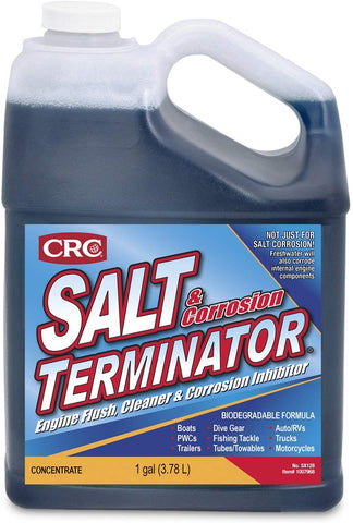 CRC SX128 Salt Terminator Engine Flush, Cleaner and Corrosion Inhibitor - 1 Gallon