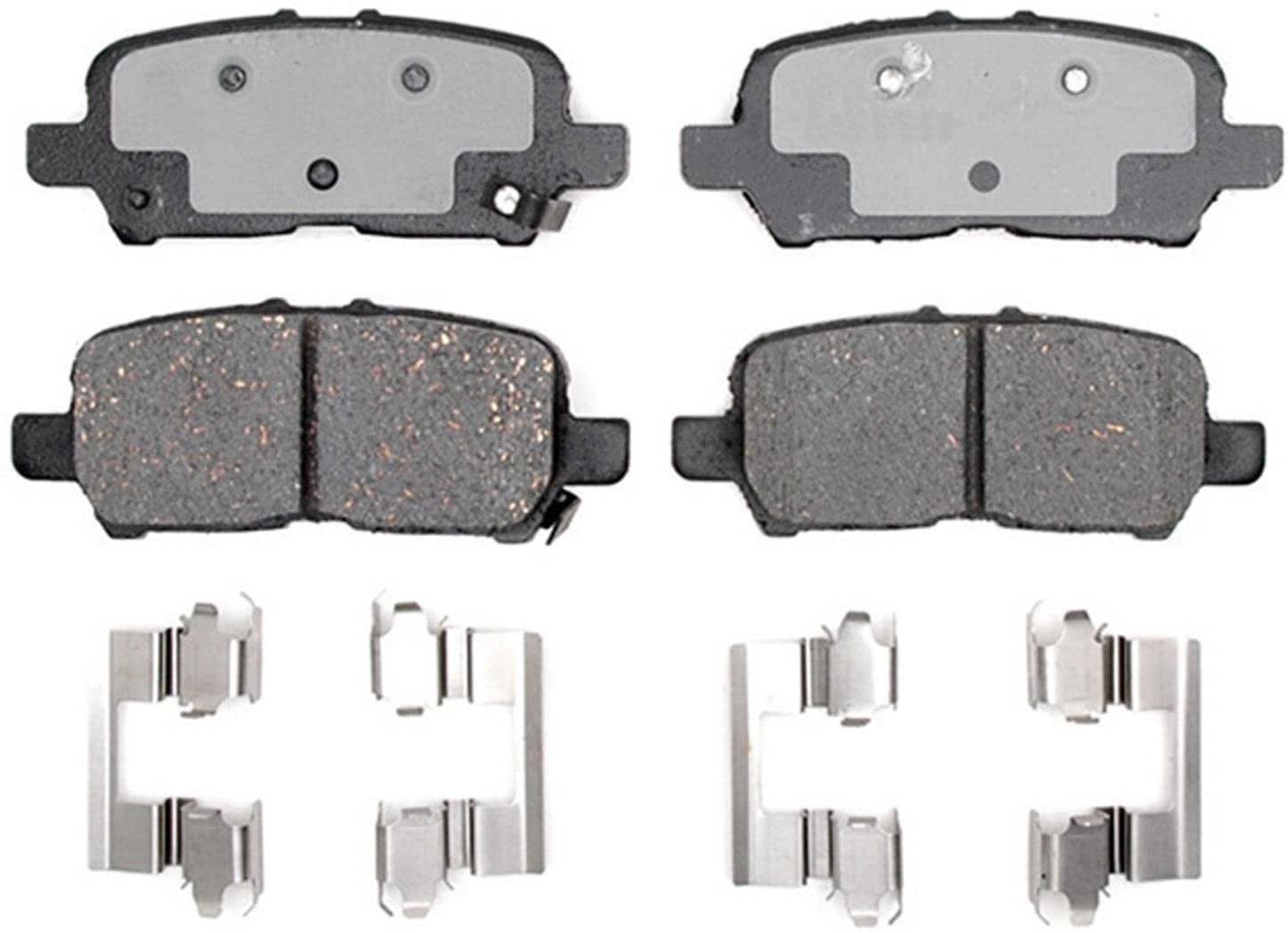 ACDelco 17D999CH Professional Ceramic Rear Disc Brake Pad Set