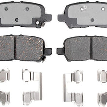 ACDelco 17D999CH Professional Ceramic Rear Disc Brake Pad Set