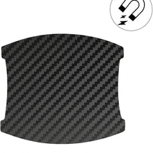 Door Handle Cup Scratch Protector Cover Guards Film Trim Magnetic Door Cup Paint Anti - Scratch Cover Accessories Fit for Toyota RAV4 (4 Pcs)