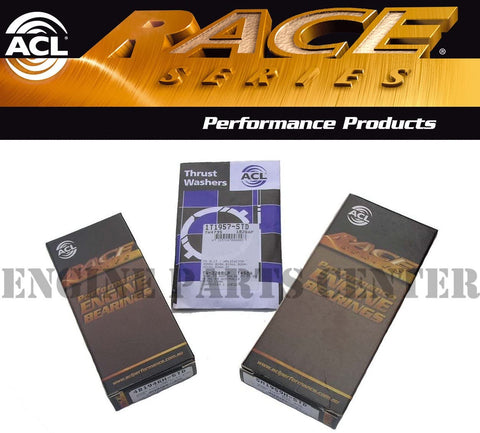 ACL RACE ROD & Main & Thrust Washer Bearings compatible with Acura Honda B16A B18A B18B B20B B20Z STD. (ALL STD SIZES)