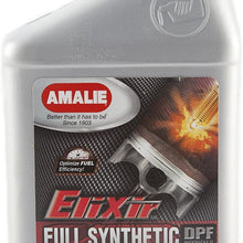 Amalie (160-65776-56-12PK) 0W-40 Elixir Full Synthetic Motor Oil - 1 Quart Bottle, (Pack of 12)