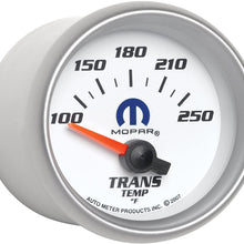Auto Meter 880033 MOPAR Electric Transmission Temperature Gauge