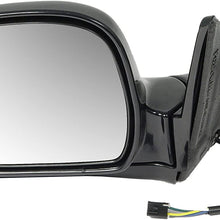 Dorman 955-301 Driver Side Power Door Mirror - Folding for Select Models, Black