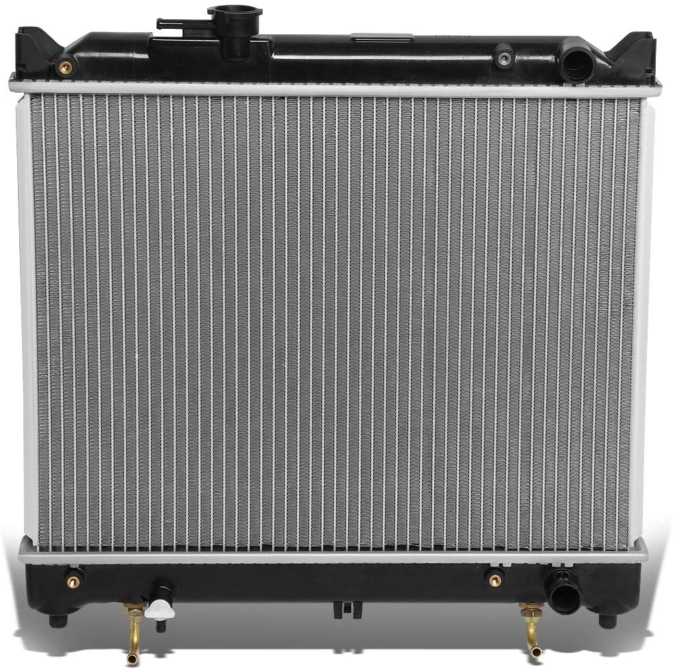 DNA Motoring OEM-RA-1118 1118 Factory Style Aluminum Cooling Radiator Replacement