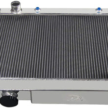 OzCoolingParts 4 Row Core All Aluminum Radiator for 1961-1966 62 63 64 65 Chevy GMC C/K Series 10 20 30 Trucks Suburban Pontiac Olds V8