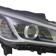 CPP PTM HY2503184 NSF Right Headlamp Assembly Composite for 15-17 Hyundai Sonata