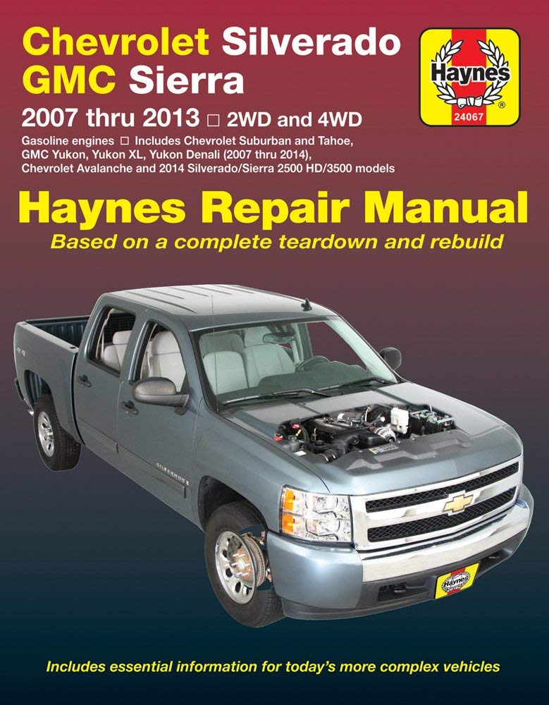 Haynes 24067 Chevy Silverado & GMC Sierra Repair Manual (2007-2014)