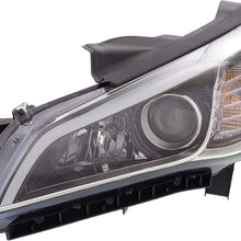 Garage-Pro Headlight for Hyundai Sonata 2015-2017 LH Assembly Halogen - CAPA
