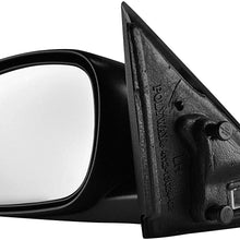 Driver Side Textured Side View Mirror for 2005-2008 Dodge Magnum, 2006-2010 Dodge Charger, 2007-2010 Chrysler 300 - CH1320294