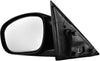 Driver Side Textured Side View Mirror for 2005-2008 Dodge Magnum, 2006-2010 Dodge Charger, 2007-2010 Chrysler 300 - CH1320294