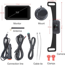 1080P HD Digital Wireless Backup Camera System 5 Inch IP68 Waterproof Color Monitor kit Hitch Rear View